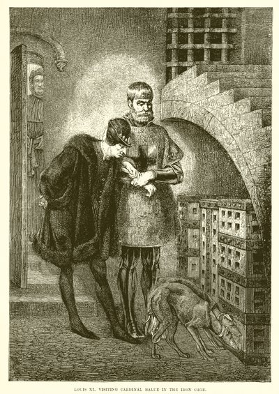Luigi XI visita il cardinale Balue nell