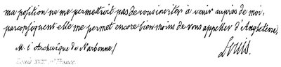 Luigi XVIII di Francia da English School