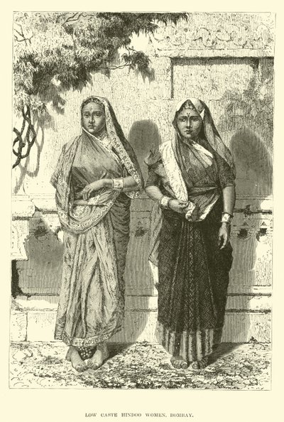 Donne indù di bassa casta, Bombay da English School