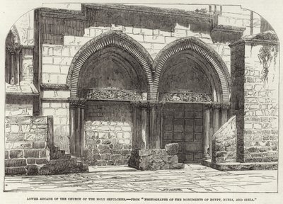 Arcata inferiore della Chiesa del Santo Sepolcro da English School