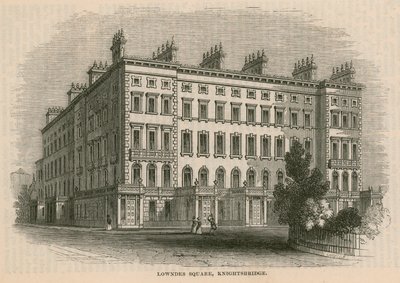 Lowndes Square, Knightsbridge, Londra da English School