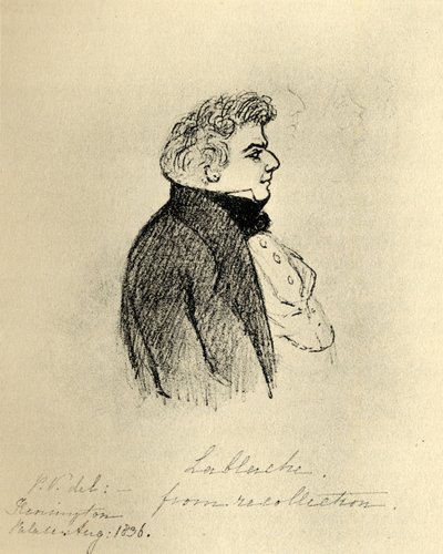 Luigi Lablache (1784-1858) (incisione) da English School