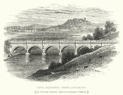 Acquedotto di Lune, vicino a Lancaster da English School