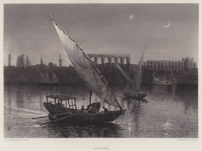 Luxor (incisione) da English School