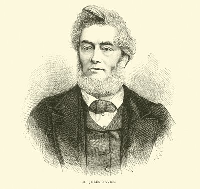 M Jules Favre, settembre 1870 da English School