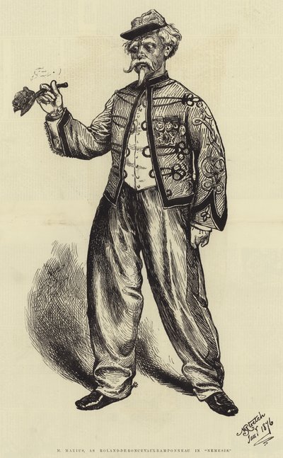 M Marius, come Roland-de-Roncevaux-Ramponneau in "Nemesis" da English School