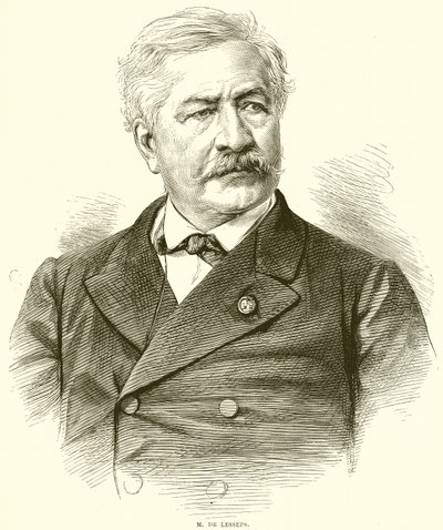 M. de Lesseps da English School