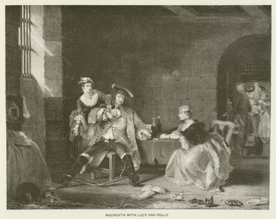 Macheath con Lucy e Polly da English School