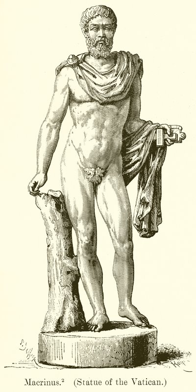 Macrino (Statua del Vaticano) da English School