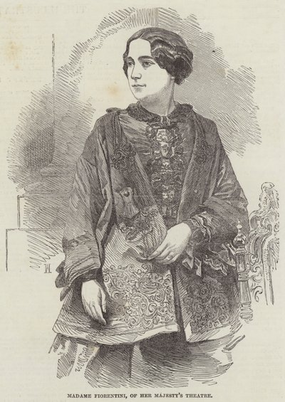 Madame Fiorentini del teatro di Sua Maestà da English School