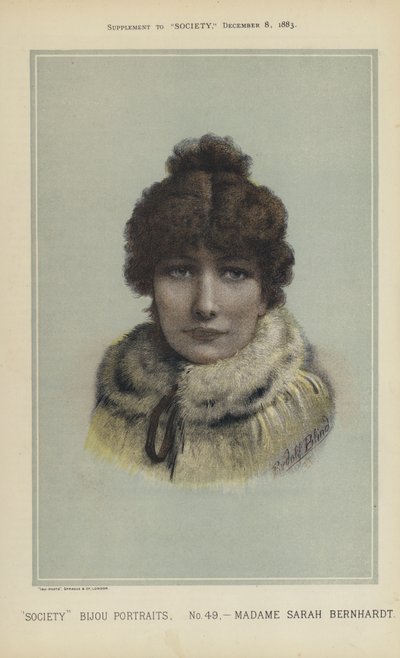 Madame Sarah Bernhardt da English School