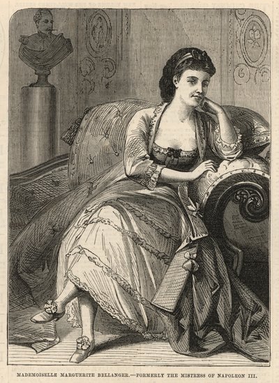 Mademoiselle Marguerite Bellanger, ex amante di Napoleone III da English School