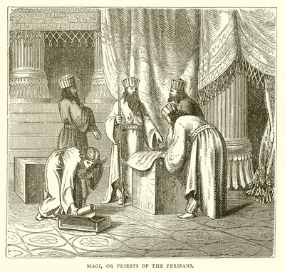 Magi, o sacerdoti dei Persiani da English School