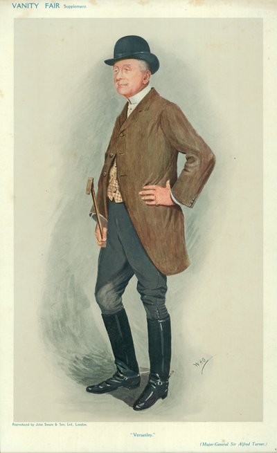 Generale di divisione Sir Alfred Turner, Versatilità, 8 giugno 1910 da English School