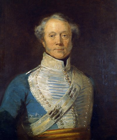 Maggiore Duncan Montgomerie (1789-1878) c.1840 da English School