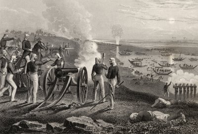 Il maggiore Eyre che scaccia i ribelli di Oude da Allahabad nel 1857, da 