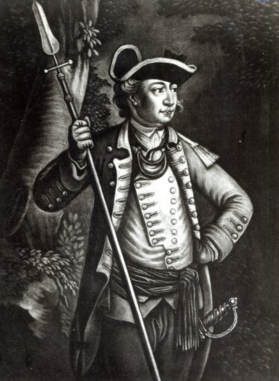 Maggior Generale John Sullivan (1740-95), 1776 da English School