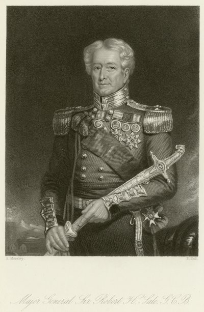 Maggior Generale Sir Robert H Sale da English School