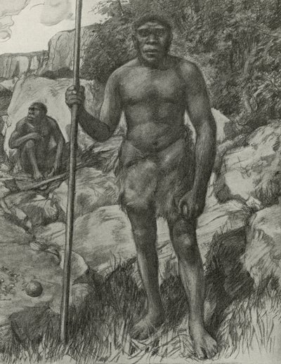 Uomo il cui cranio è stato scoperto in Rhodesia nel 1921 da English School