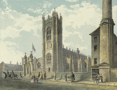Cattedrale di Manchester, Vista Sud-Ovest da English School