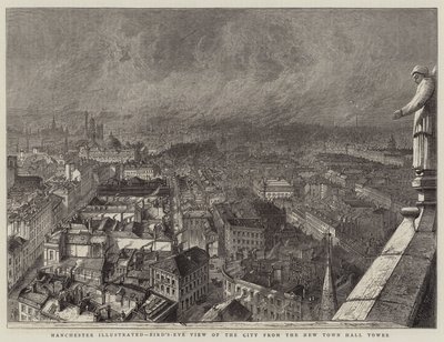Manchester illustrata, vista dall