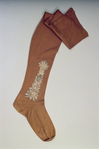 Calza da uomo, c.1720 da English School