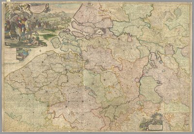 Mappa del Belgio da English School