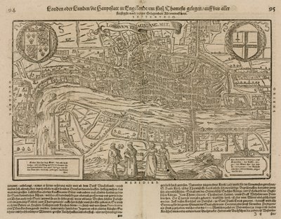 Mappa di Londra da English School
