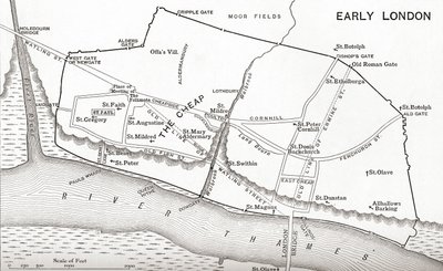 Mappa di Londra nell