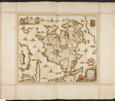 Mappa di Selandia da English School