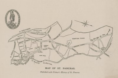 Mappa di San Pancrazio da English School