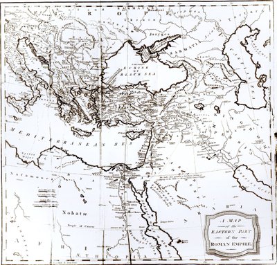 Mappa della parte orientale dell
