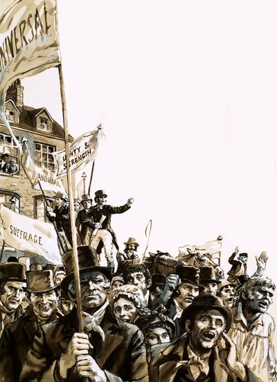 Marcia per il suffragio da English School