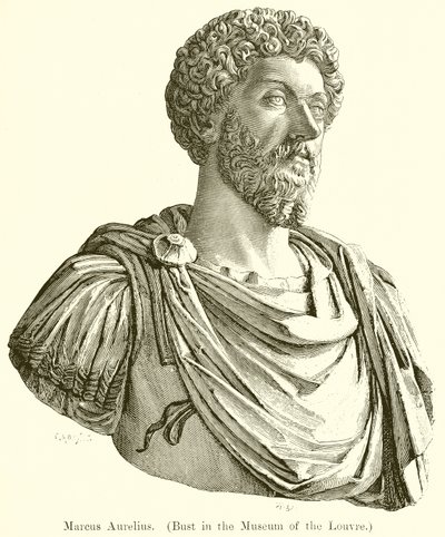 Marco Aurelio (Busto nel Museo del Louvre) da English School