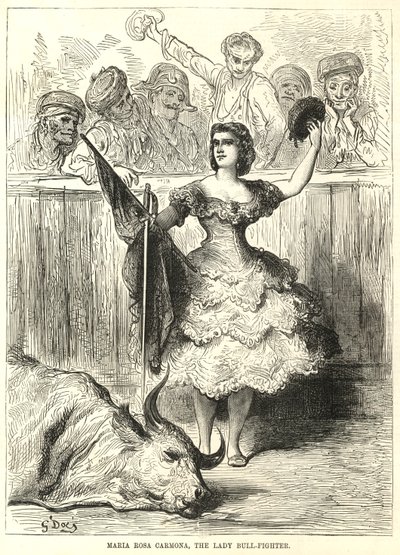 Maria Rosa Carmona, la torera da English School