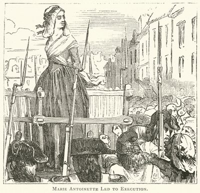 Maria Antonietta condotta all