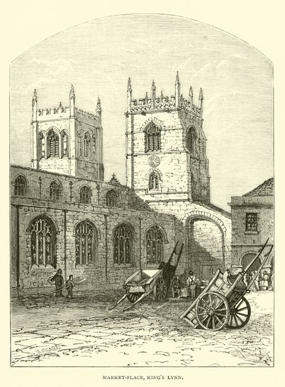 Piazza del Mercato, Kings Lynn da English School