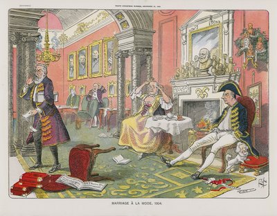 Matrimonio alla moda, 1904 da English School