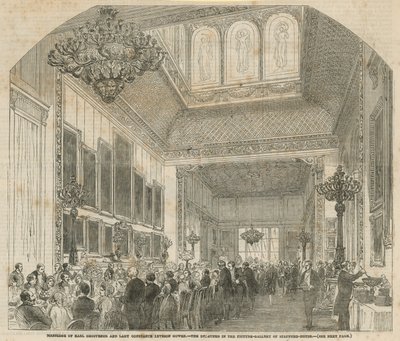Matrimonio del Conte Grosvenor e Lady Constance Leveson Gower da English School