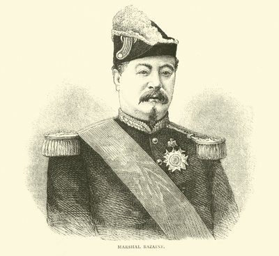 Maresciallo Bazaine, settembre 1870 da English School
