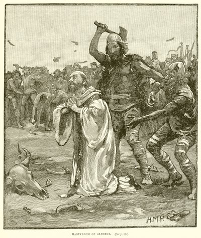 Martirio di Alphege da English School