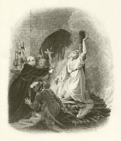 Martirio di Cranmer da English School
