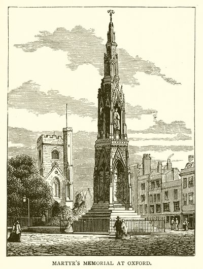 Memoriale dei Martiri a Oxford da English School
