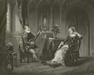 Maria Stuarda e il suo segretario Chatelar da English School