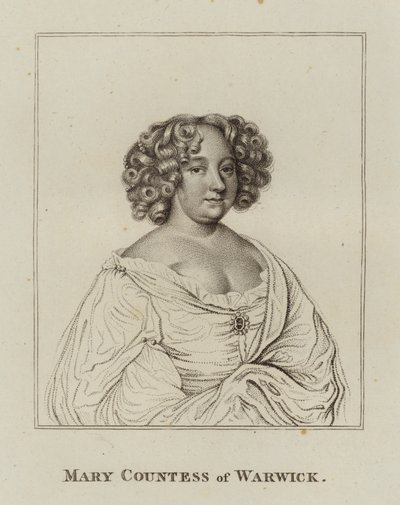 Mary Rich, Contessa di Warwick da English School