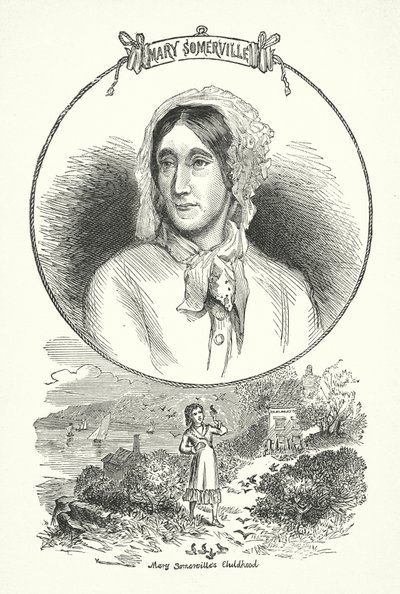 Mary Somerville, scienziata e scrittrice scozzese (incisione) da English School