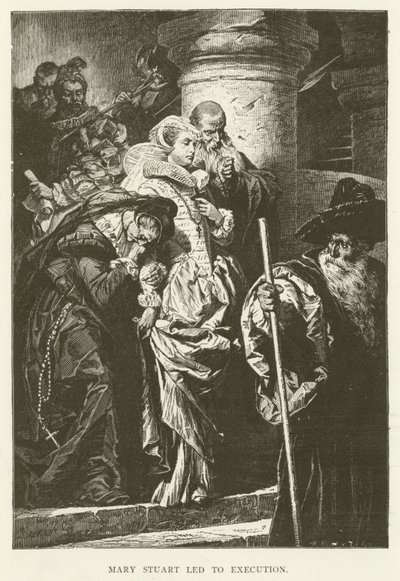 Maria Stuarda condotta all