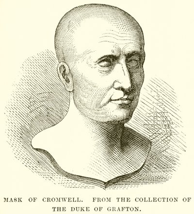 Maschera di Cromwell da English School