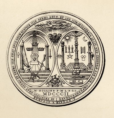 Sigillo massonico, 1802, da 