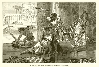 Massacro degli Hiviti da parte di Simeone e Levi da English School